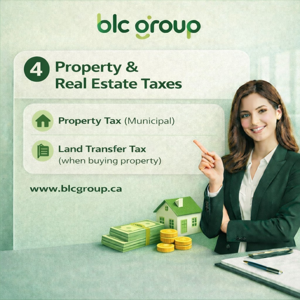 BLC GROUP - 🇨🇦 TYPES OF TAXES IN CANADA — CHEAT SHEET... | Facebook