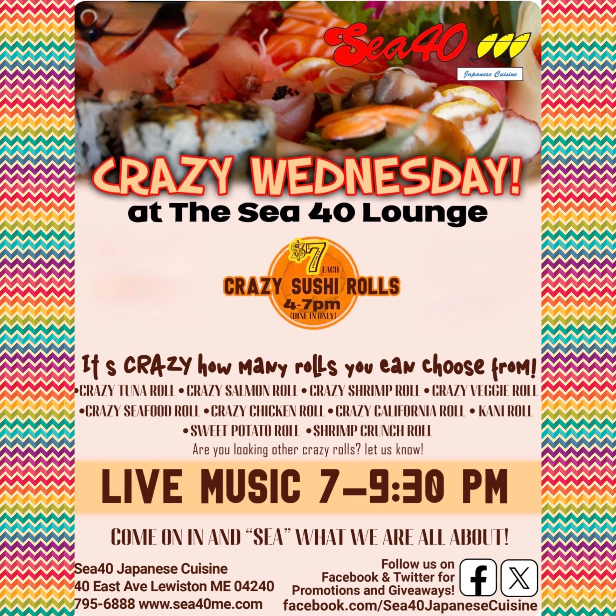 Sea40 Japanese Cuisine | Lewiston ME