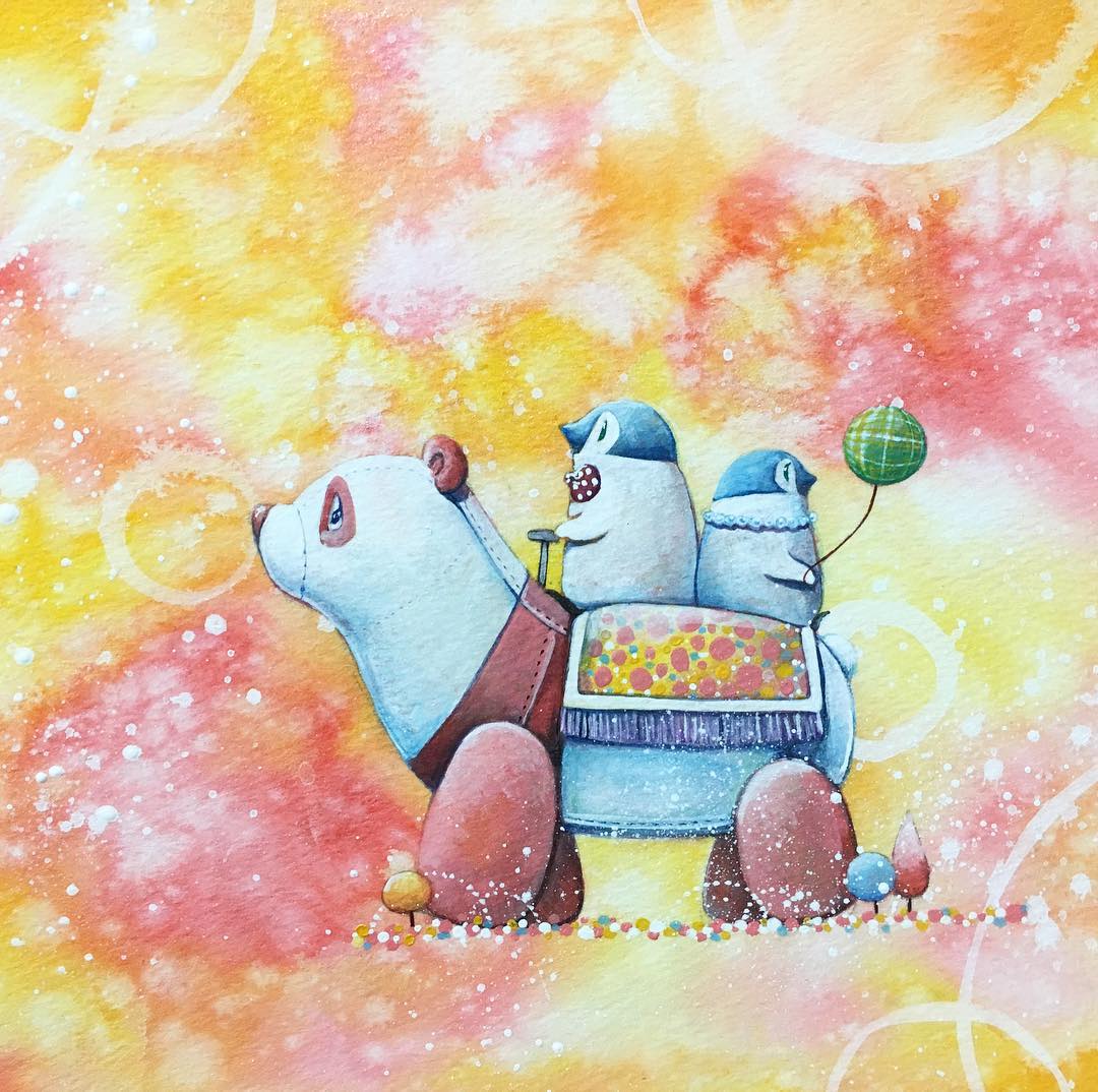 Illustrator Yosi 本日は名古屋三越さんにて13 30よりライブペイントを行います お時間ございましたらどうぞよろしくお願い致しますm M 会期 11 8 11 21 イベント 11 19 日 13 30 16 00 会場 名古屋三越 ６階 Za Gallery Yosi イラスト 絵 Illust