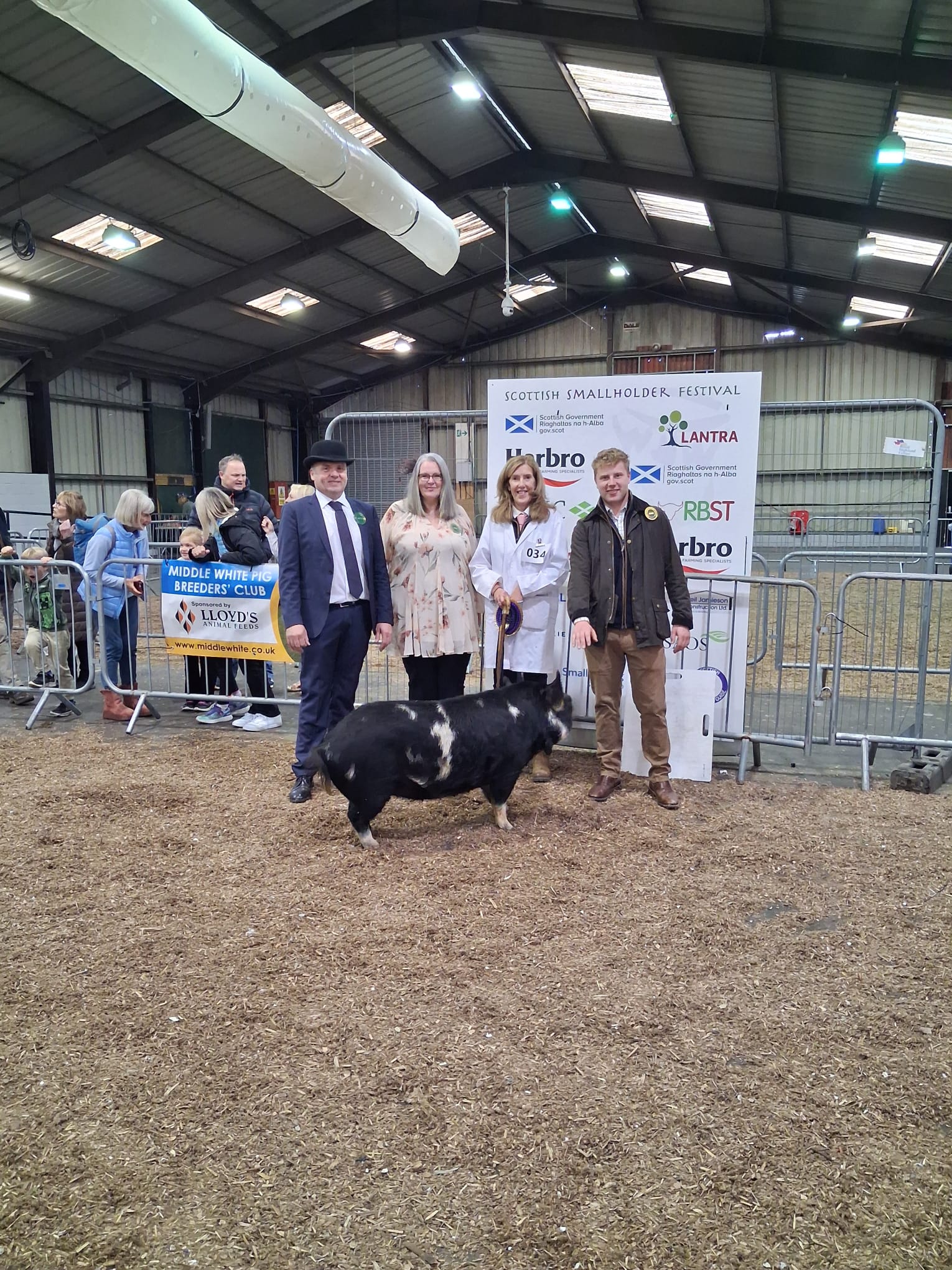 Scottish Pig Show Results Judge: Mr N Overend Rare & Traditional 