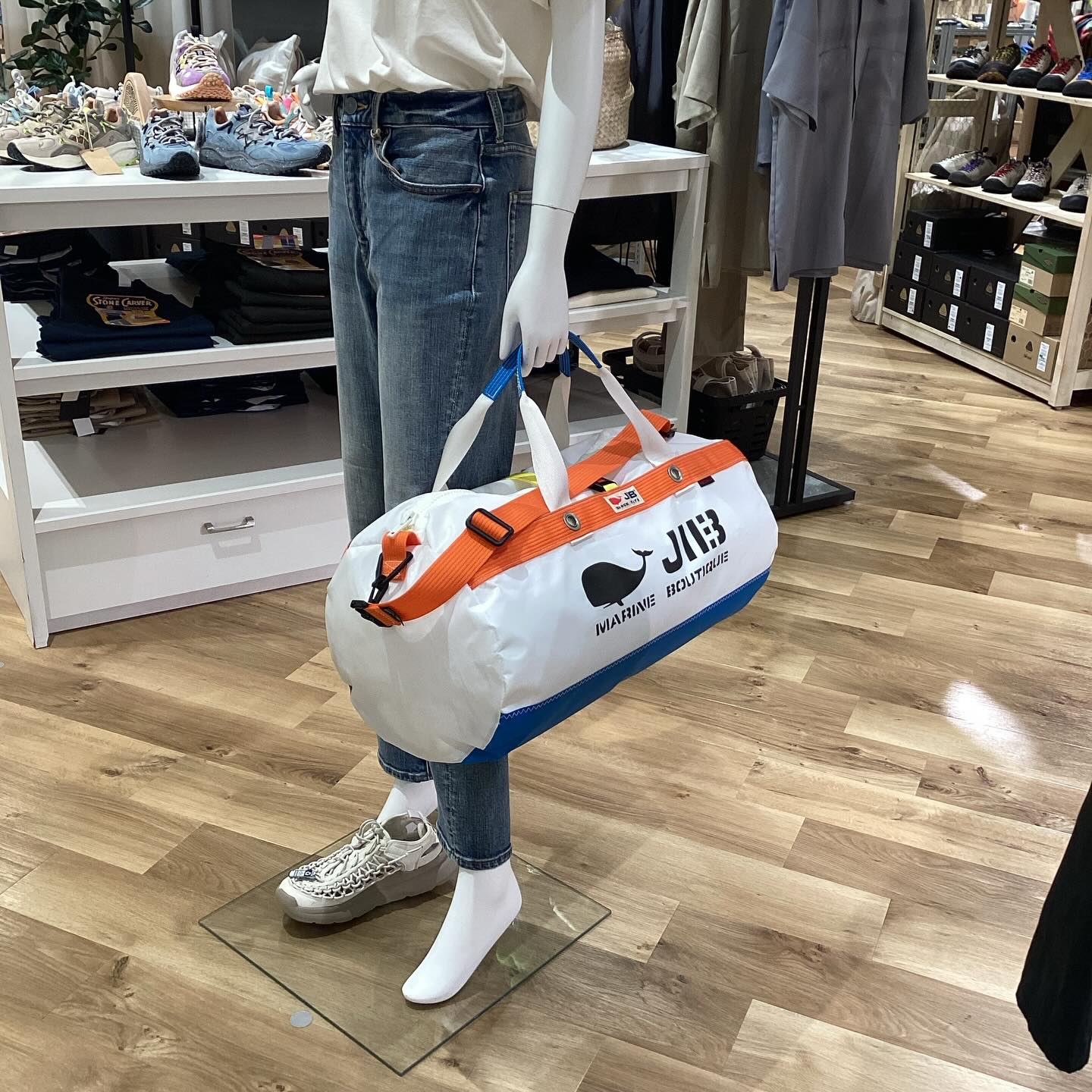 こんばんは！神戸阪急JIBです? いよいよ明日からJIB Duffle Fes 2026 