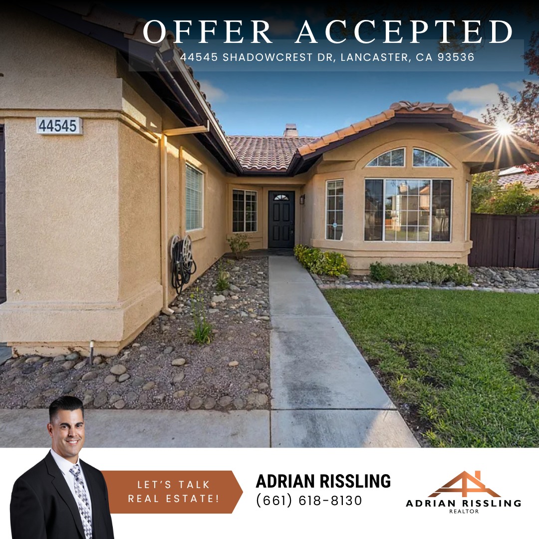 Adrian Rissling Remax All-Pro | Lancaster CA