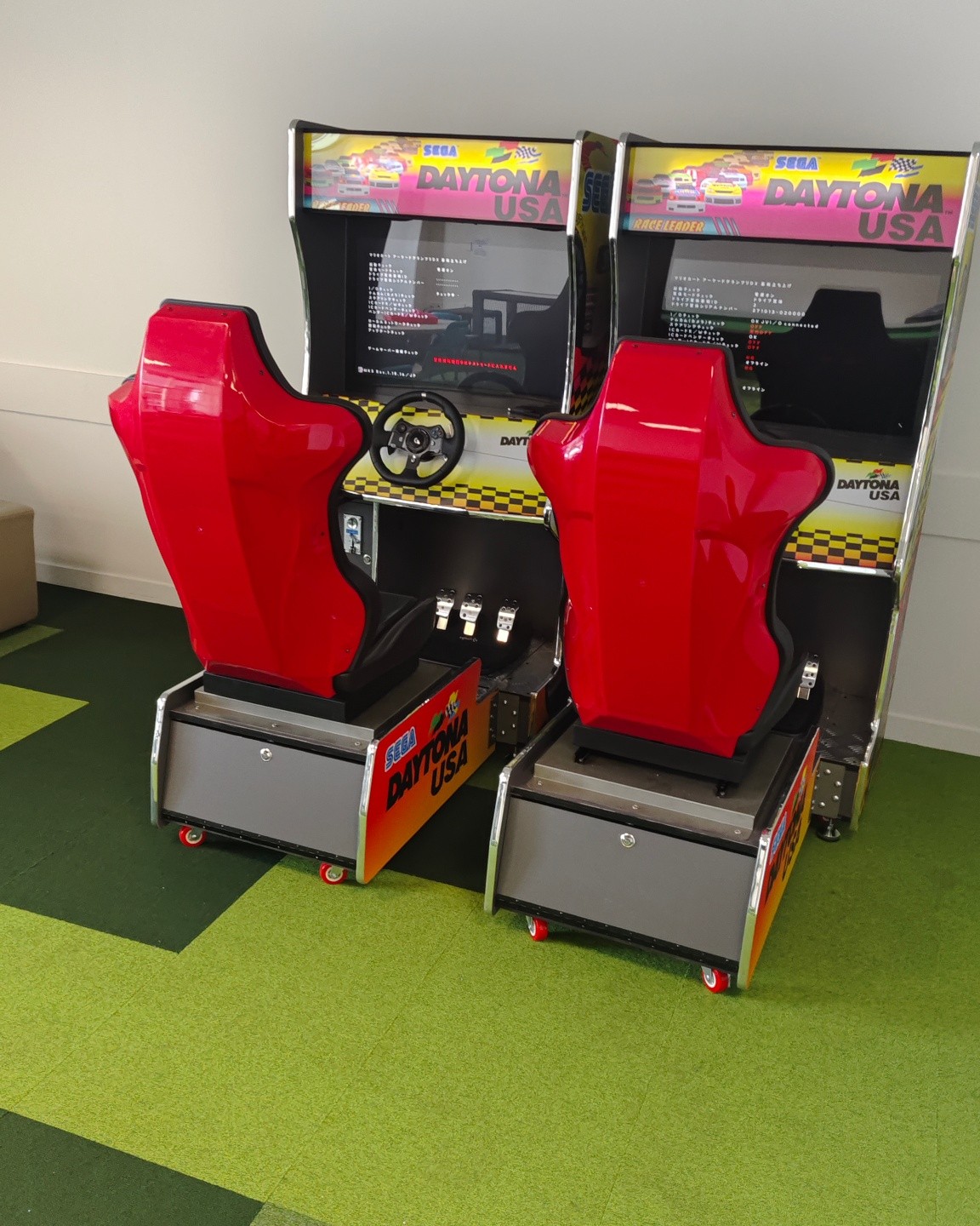 another pair daytona arcade machine linkable new games edited