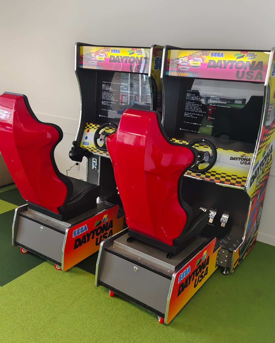 another pair daytona arcade machine linkable new games edited