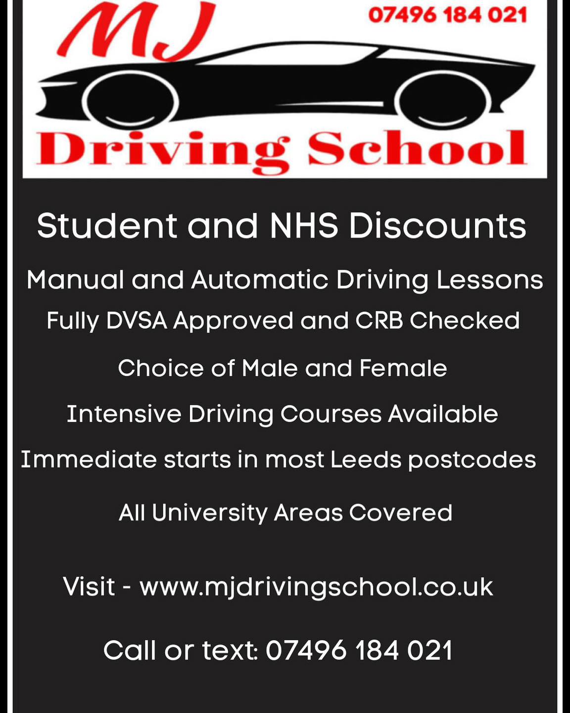 Excellent Result for Driving... - MJ Driving School Leeds | Facebook