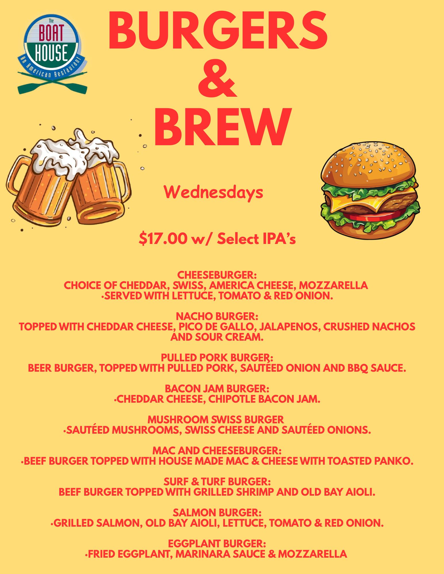 The BoatHouse - 📣 This Week’s Featured Menu Items Are Here! Fresh ...