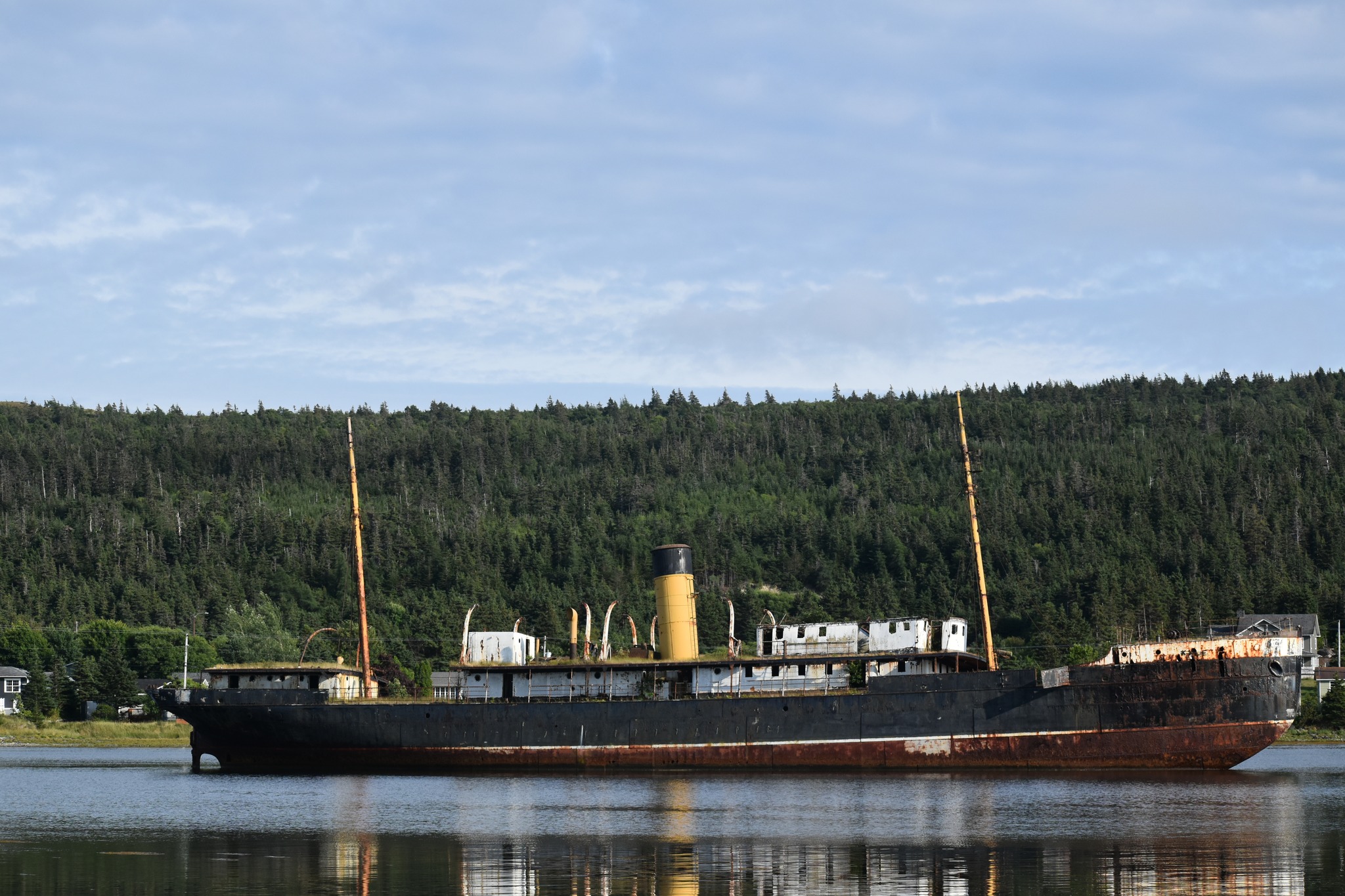Visit - The SS Kyle still stands proudly in Harbour Grace a true symbol ...