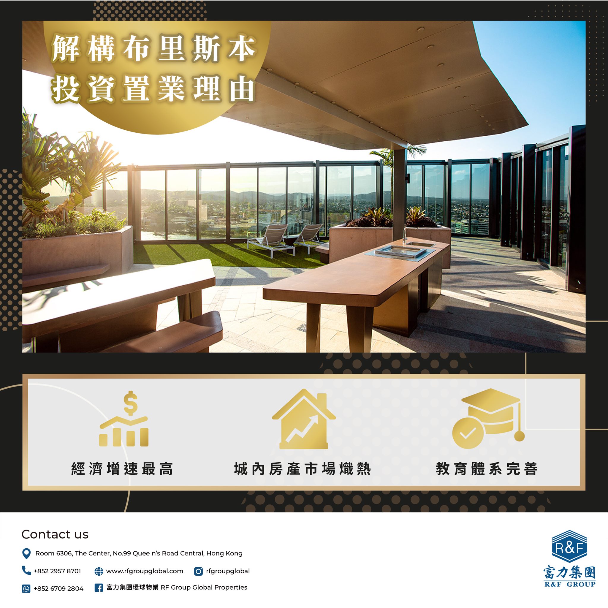 【解構布里斯本投資置業理由💡】 ... - 富力集團環球物業 RF Group Global Properties | Facebook