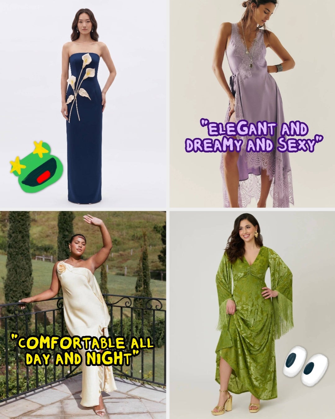 31 Dresses To Wear To A Wedding That You'll Want To Wear Over And Over Again Read more: https://www.buzzfeed.com/flaviacnunez/dresses-to-wear-to-a- wedding-that-youll-want-to-wear?ref=bffbbuzzfeedpartner&utm_source=dynamic&utm_campaign 