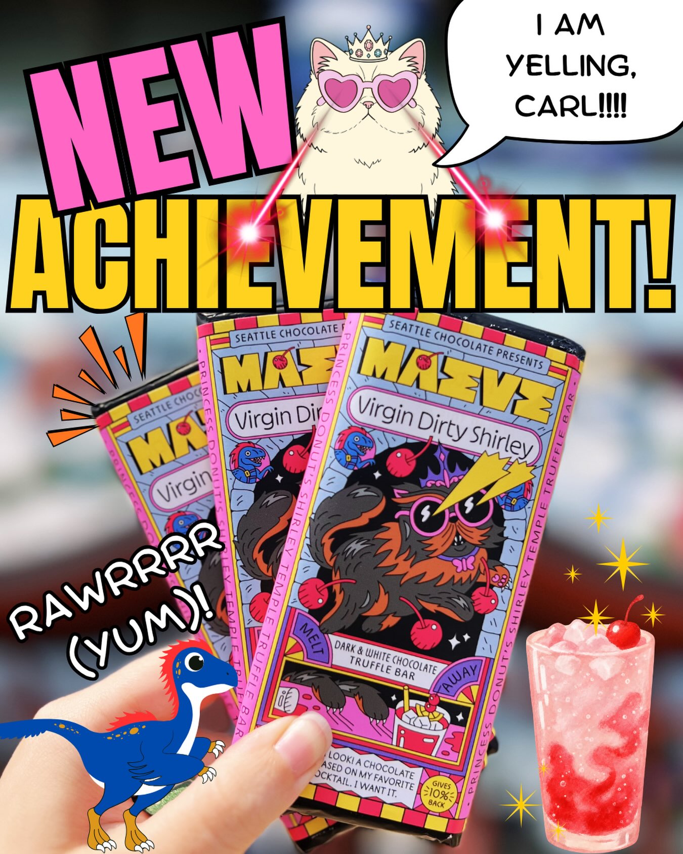 WE ARE YELLING, CARL! Special Princess Donut from Dungeon Crawler