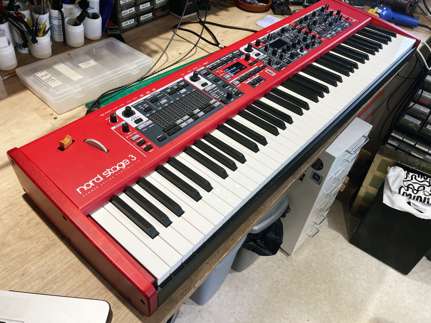 Quick turnaround for this Nord Stage 3. This is the 