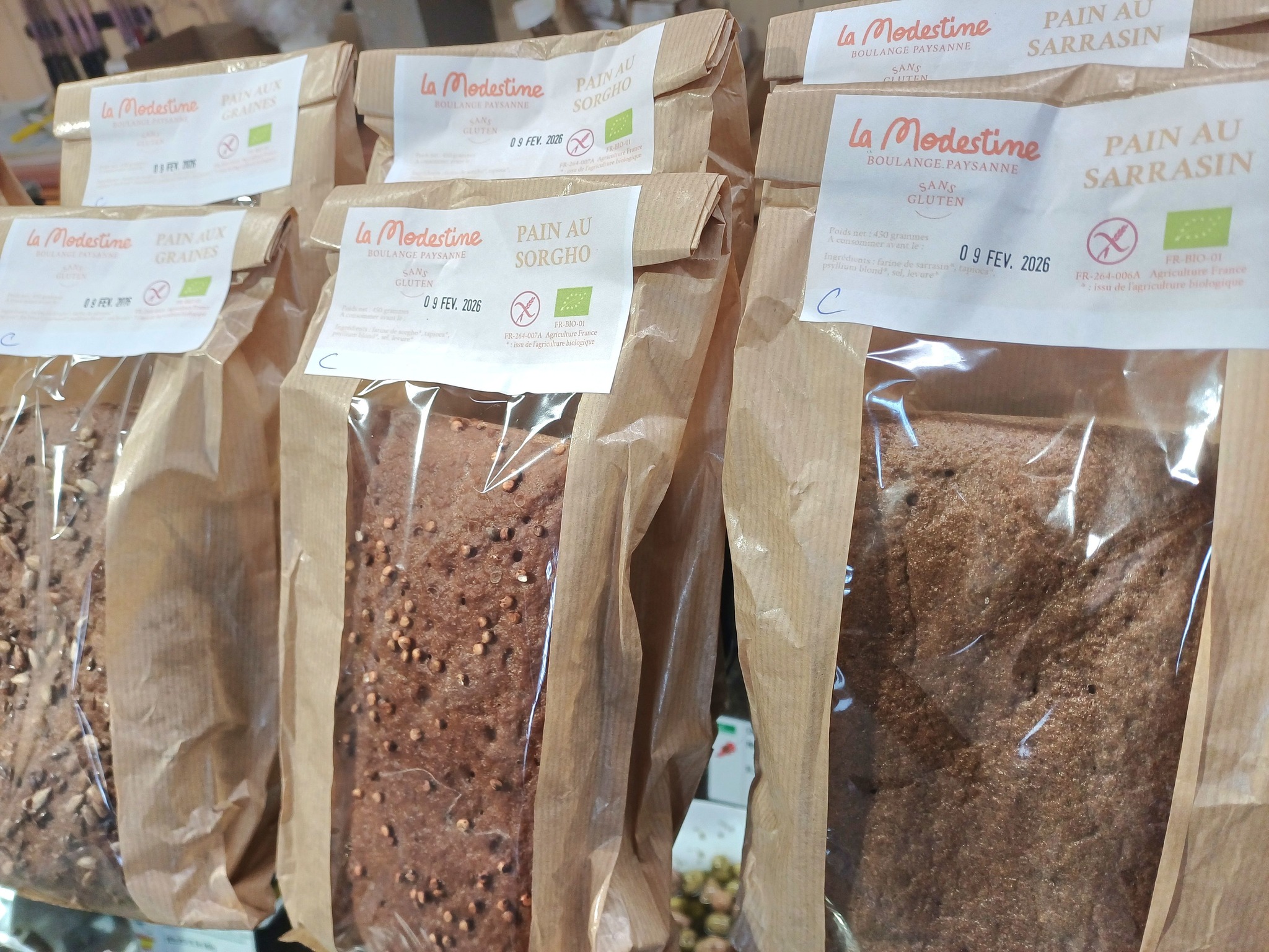 Croc’Nature - 📢 BAISSE DE PRIX sur les pains sans gluten de la ferme de ...