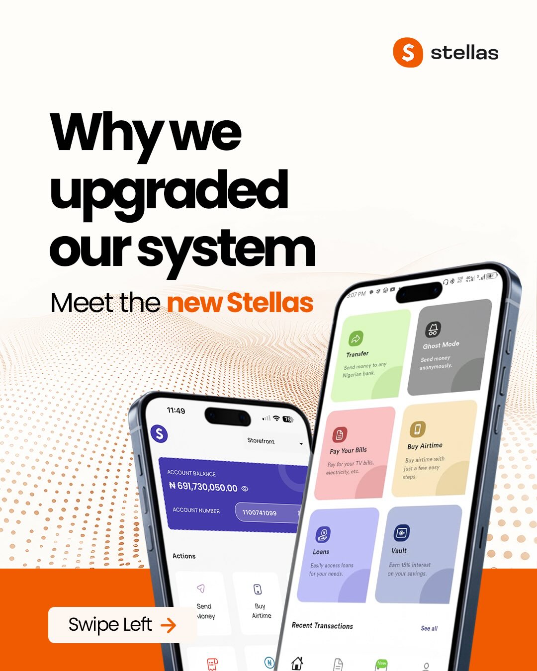 Upgrade complete. Banking, leveled... - Stellas Digital Bank | Facebook