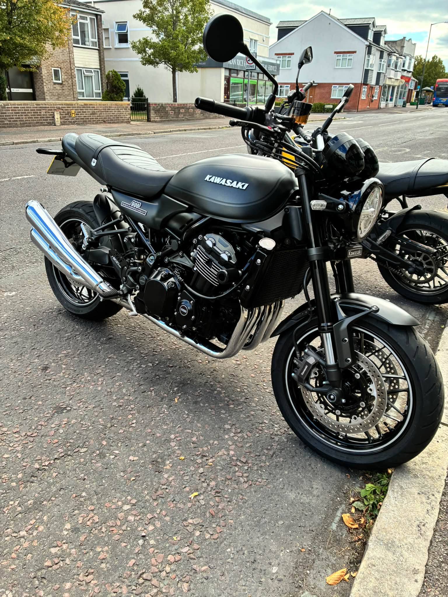 1974 Kawasaki Z900-RS for sale with 4-4 exhaust pipes
