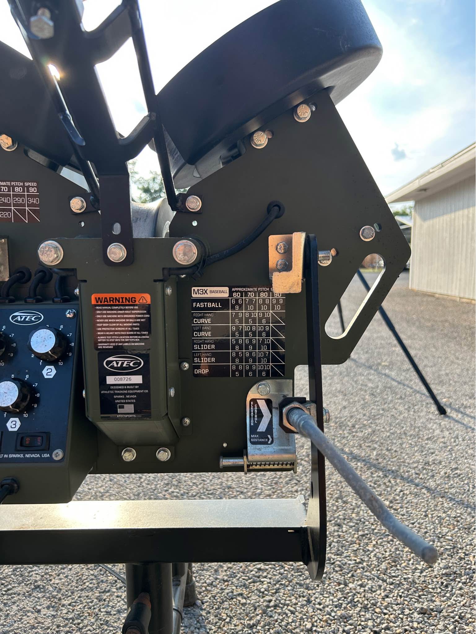 ATEC M3X Baseball Training Machine - Pitching Machines - Buda, Texas ...