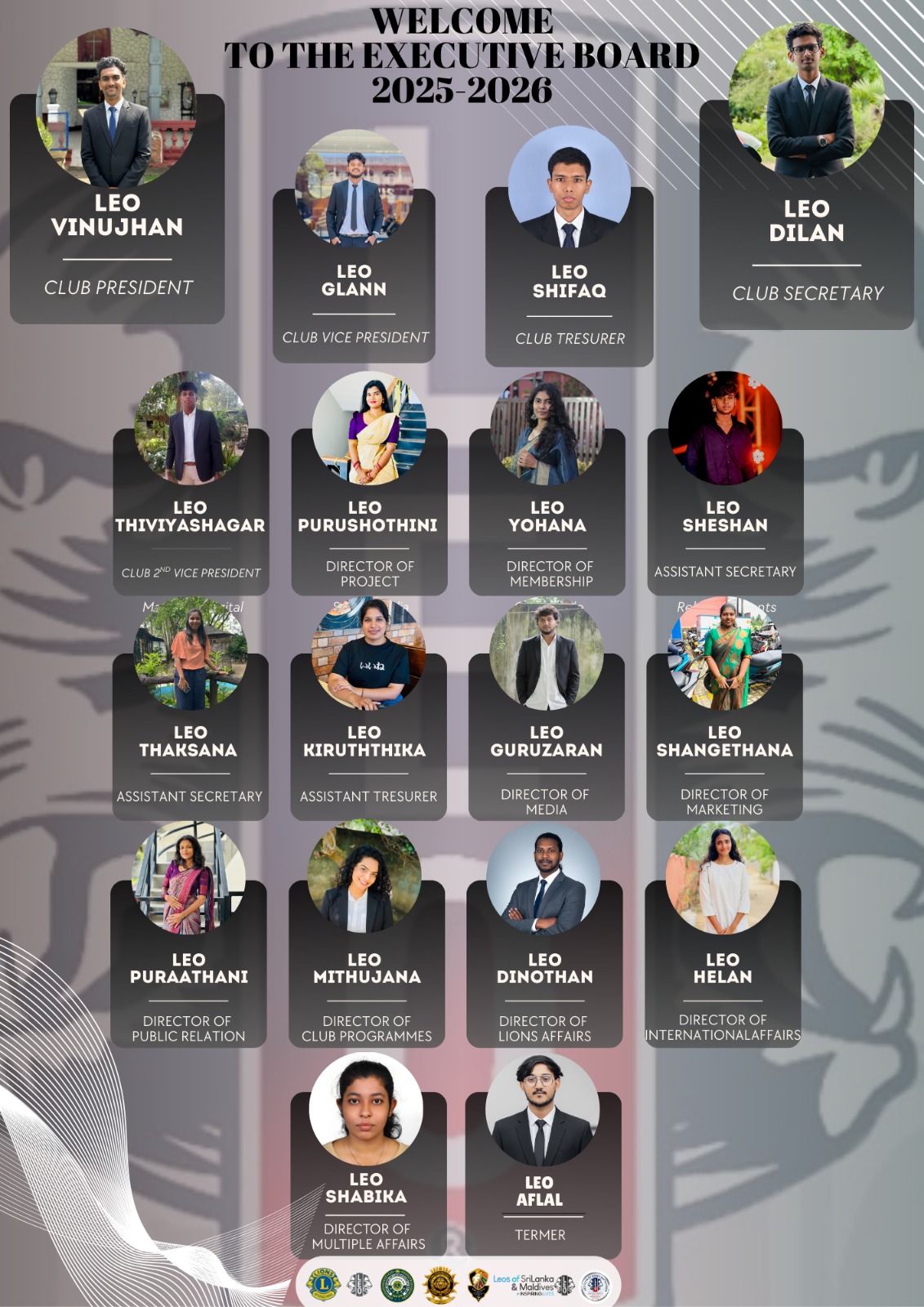 ESOFT - Congratulations to the Leo Club Executive Board 2025–2026! 🦁 ...