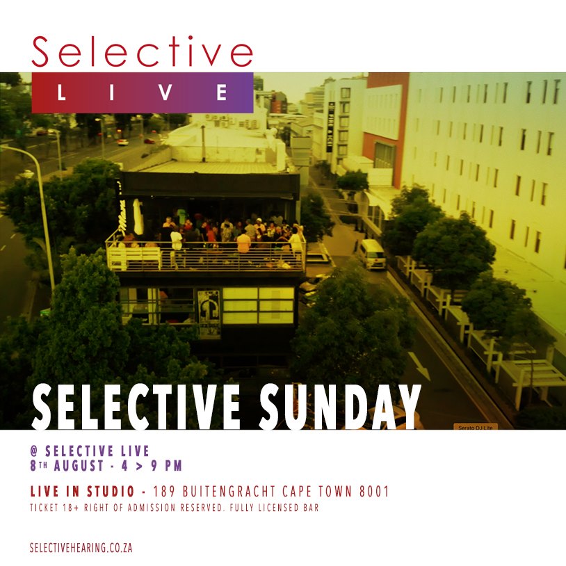 Selective Live - ...a chilled and vibey sunday aftertoon...