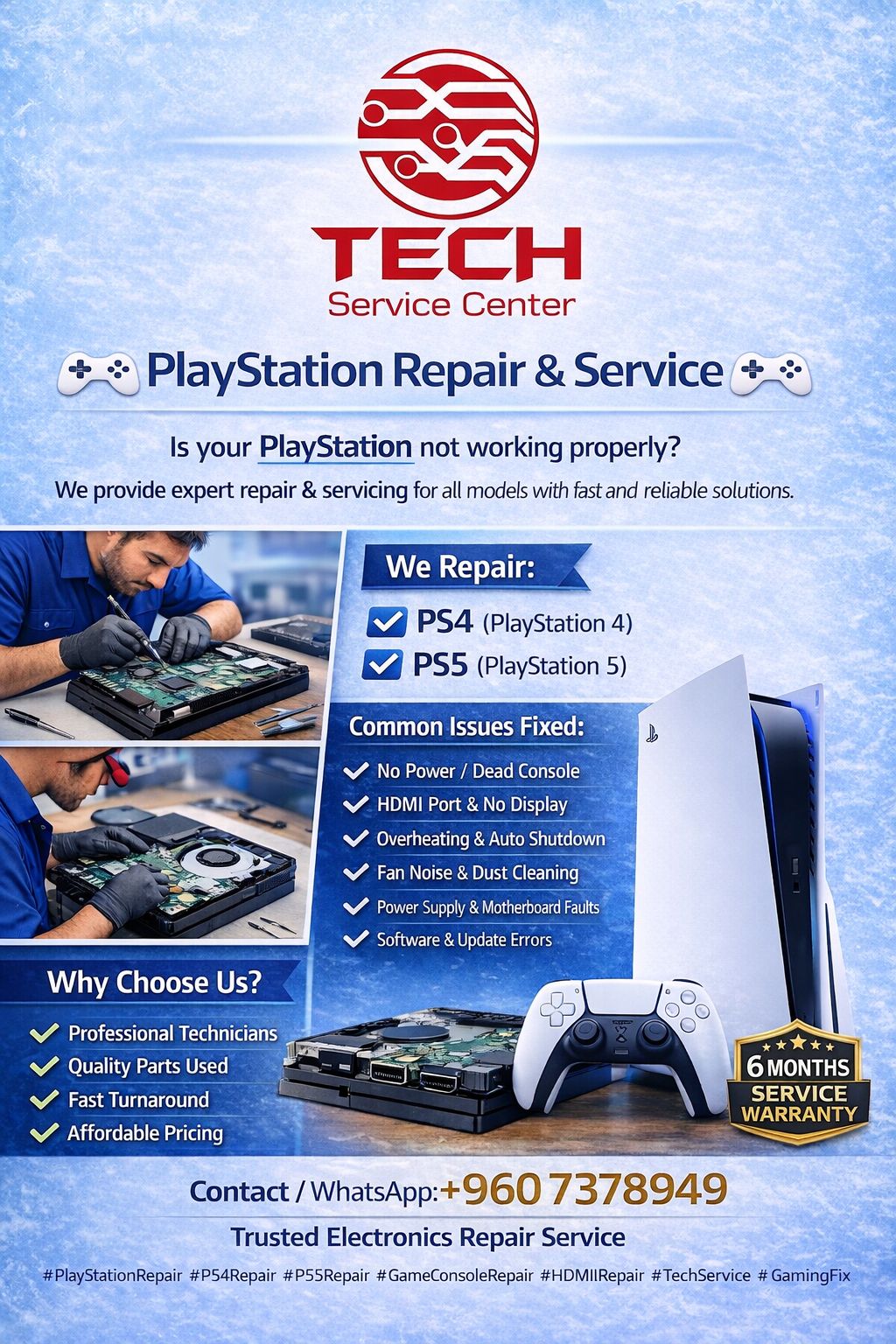 Tech Service Center | Male