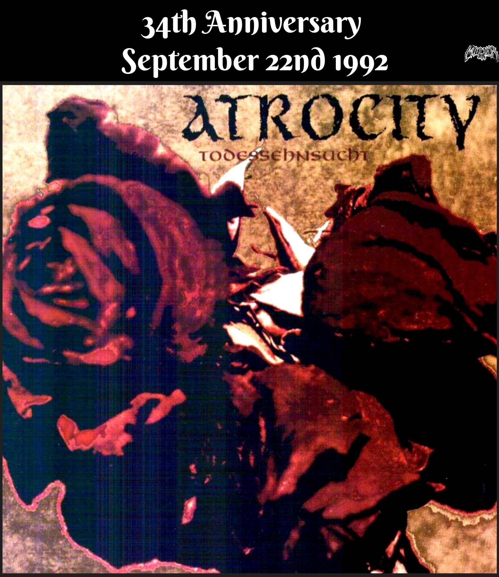 Mutilador - ATROCITY Todessehnsucht September 22nd 1992 Recorded