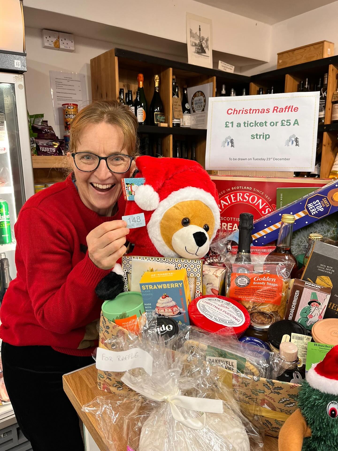 Our - Congratulations to the winner of the gert big Our Shop Hinton St ...