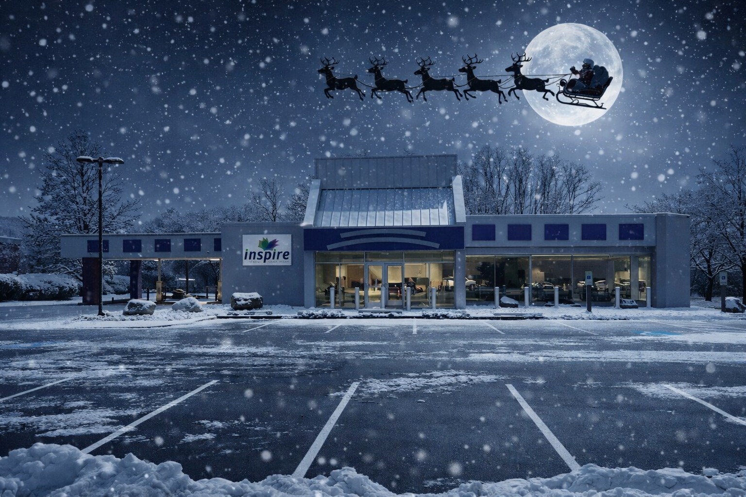 Inspire - ’Twas the night before Christmas, and what did we see? Santa ...