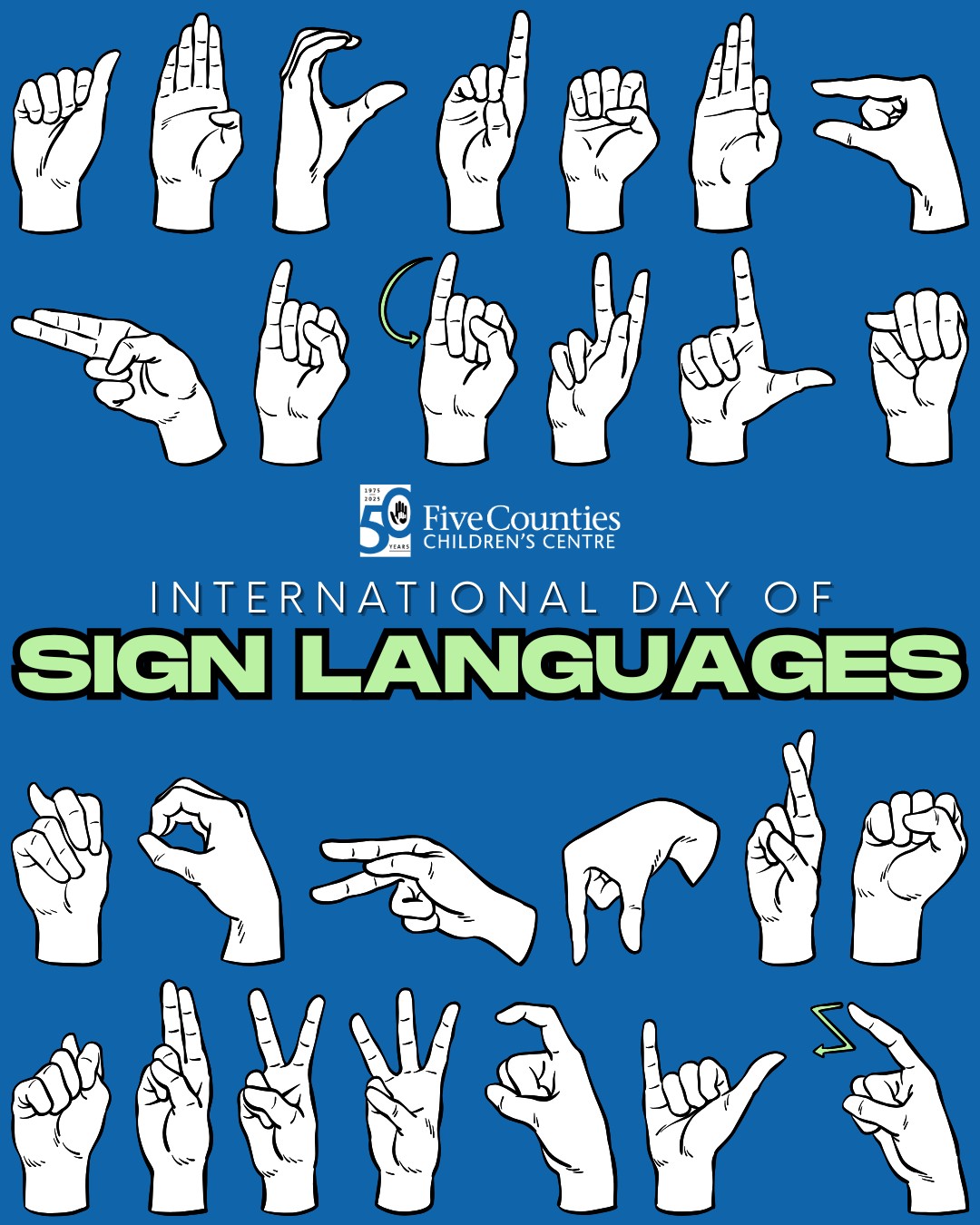 Five - 👐 International Day of Sign Languages | September 23 Today, we ...