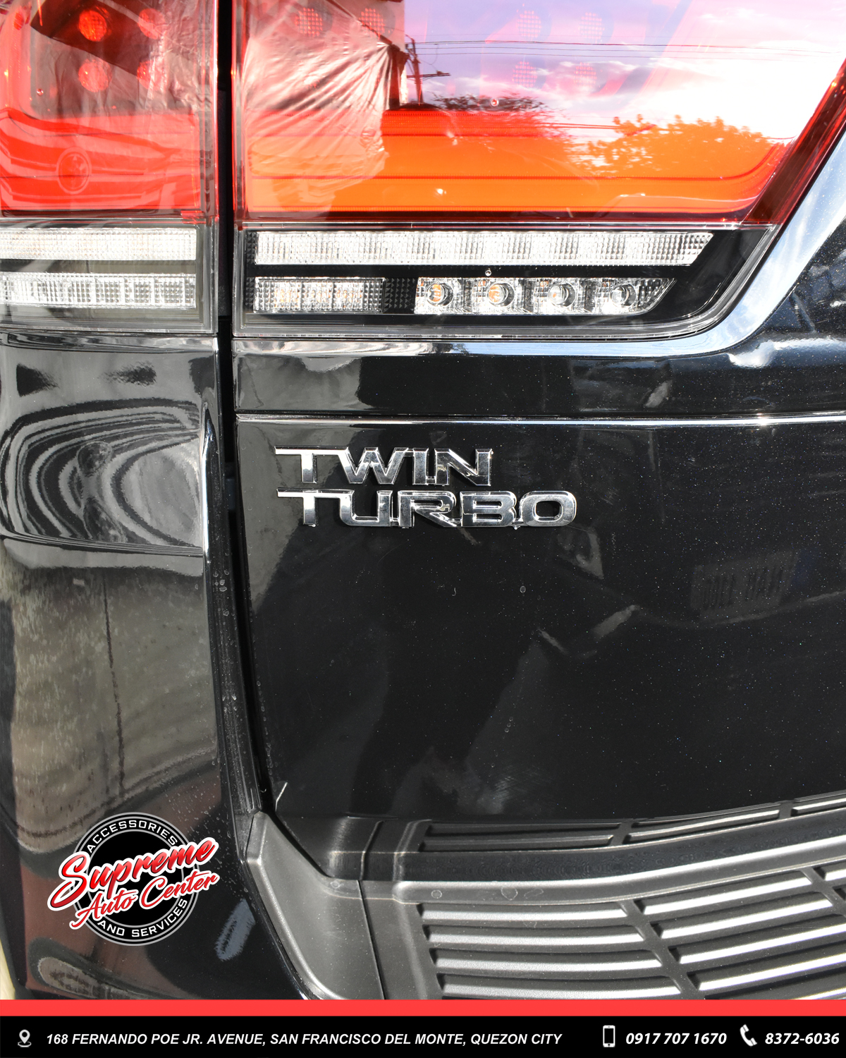 Twin Turbo Emblem for Toyota Land Cruiser✨ 📍Supreme Auto Center