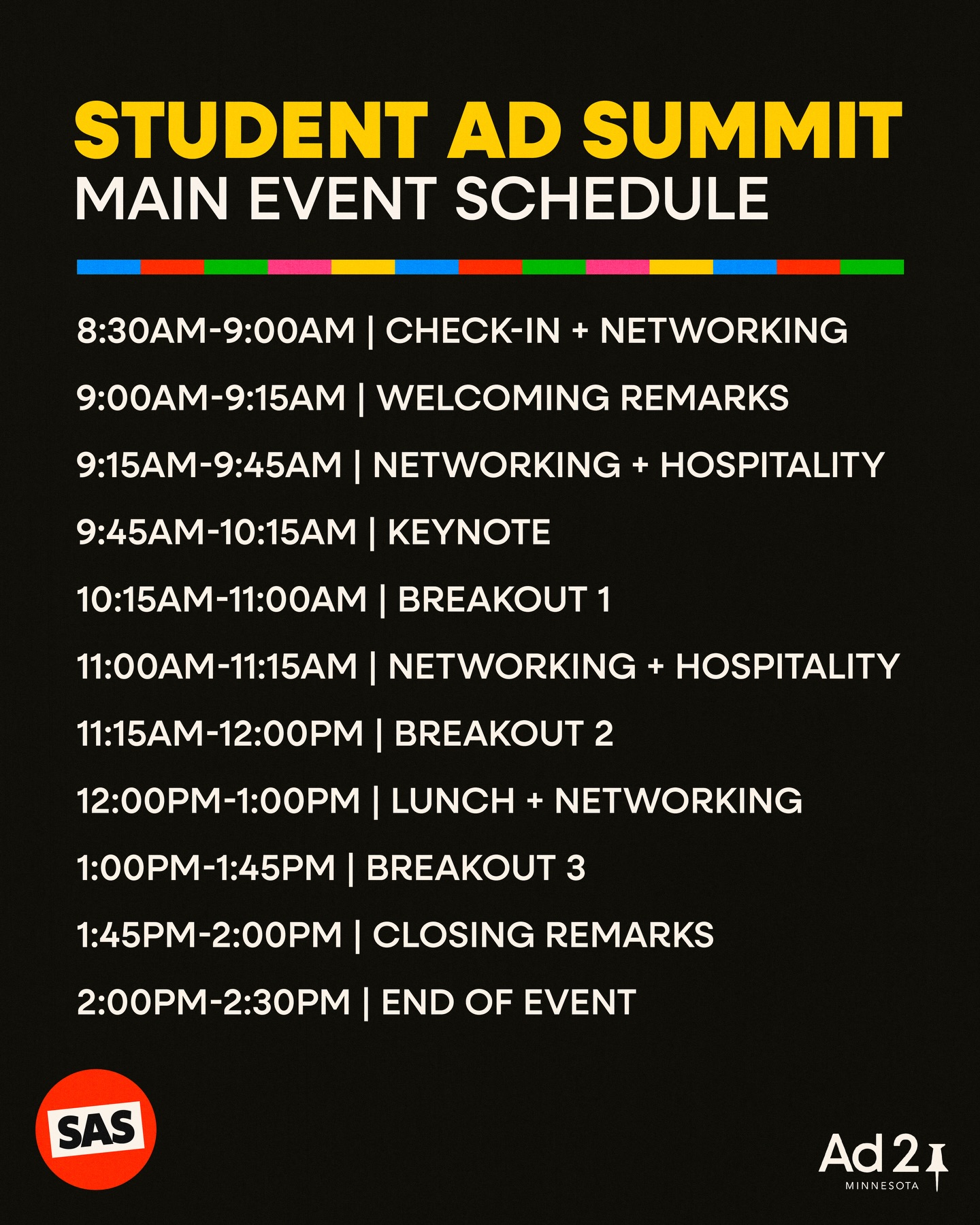 Student Advertising Summit | Minneapolis MN