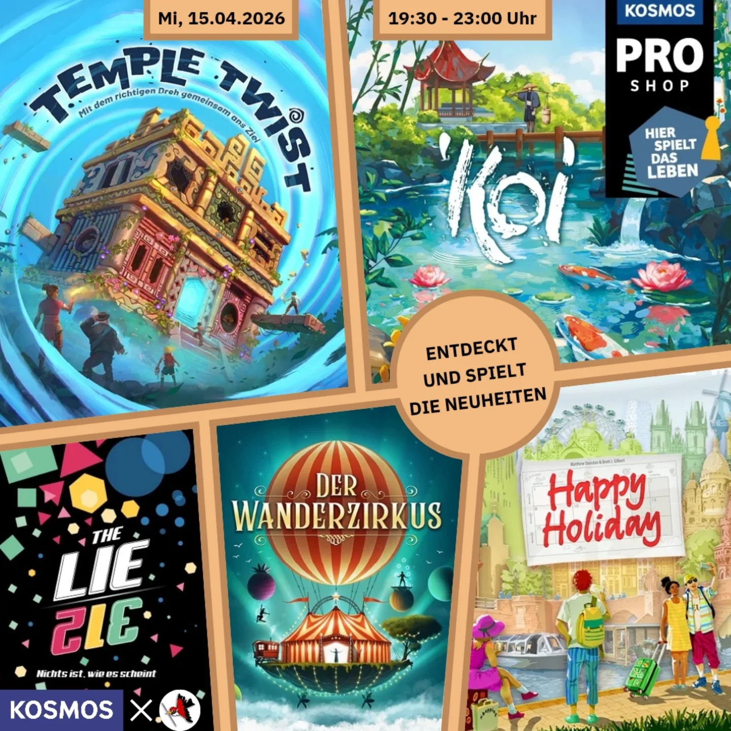 🎲 KOSMOS-Event beim Spielespatz! 🎉 Teste die brandneuen