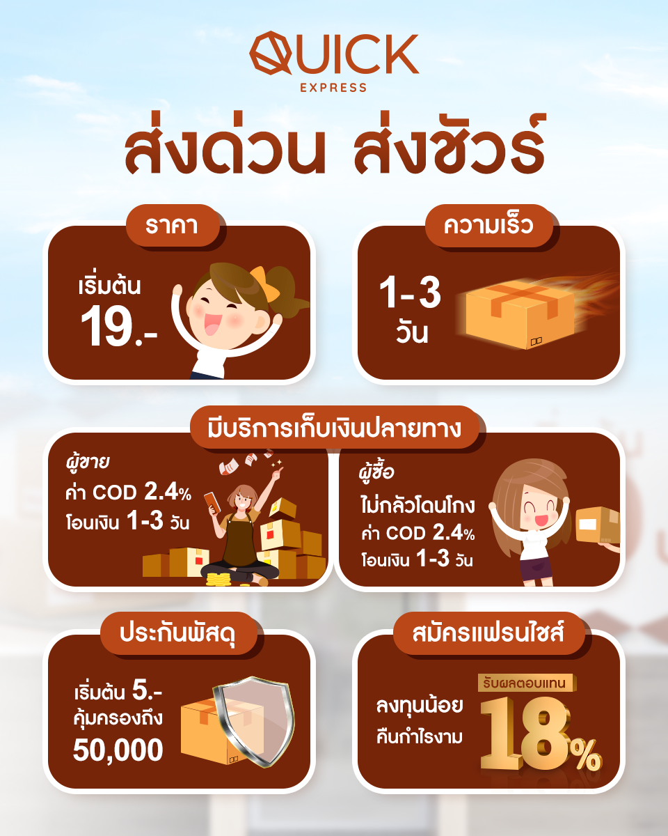 Quick Express - 📦Quick Express ส่งด่วน ส่งชัวร์ ...
