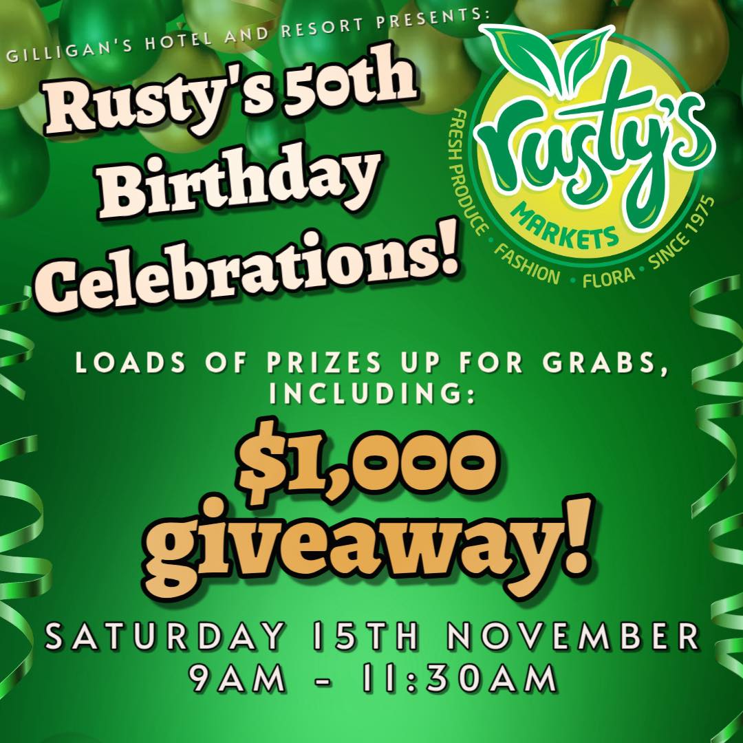 Rusty's - 📣 PUT IT IN YOUR DIARY! 🌟 Rusty’s is turning 50 years old ...