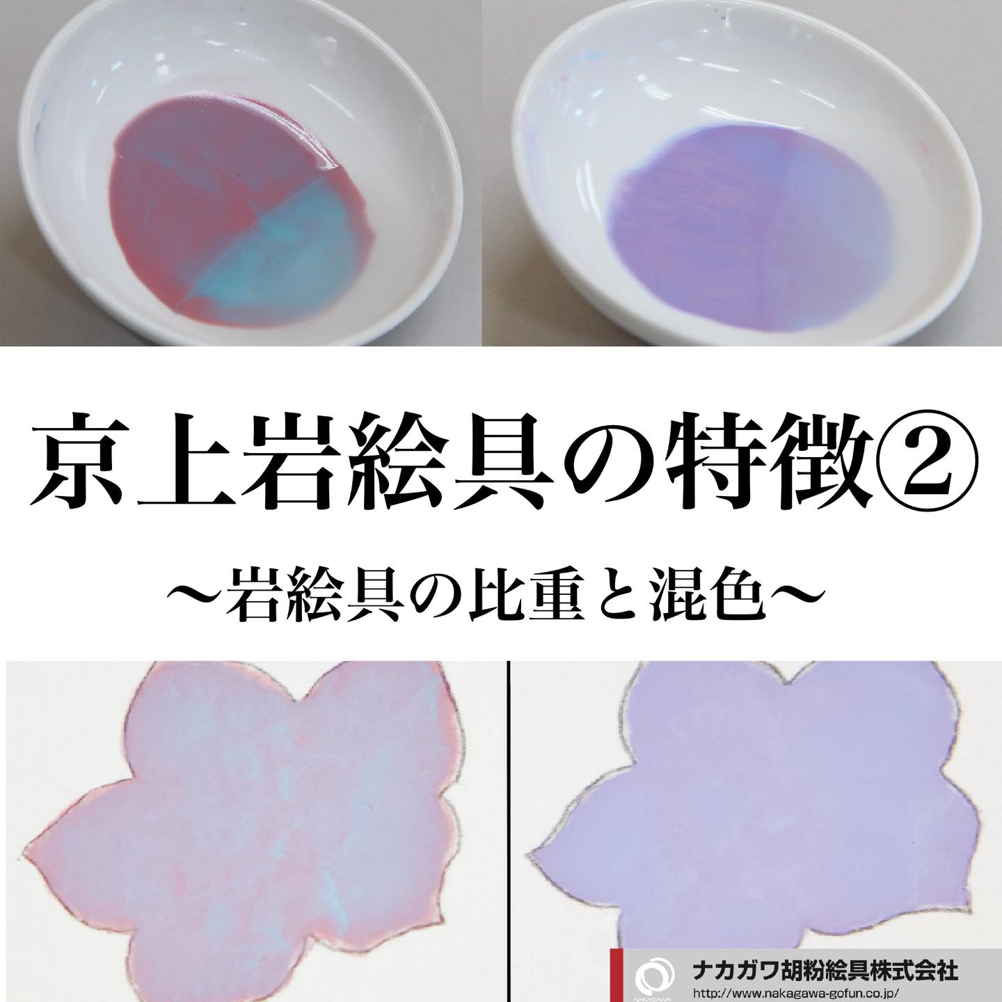 雲母5種類の紹介 天然の鉱物、雲母(うんも)を粉砕して作られたものです