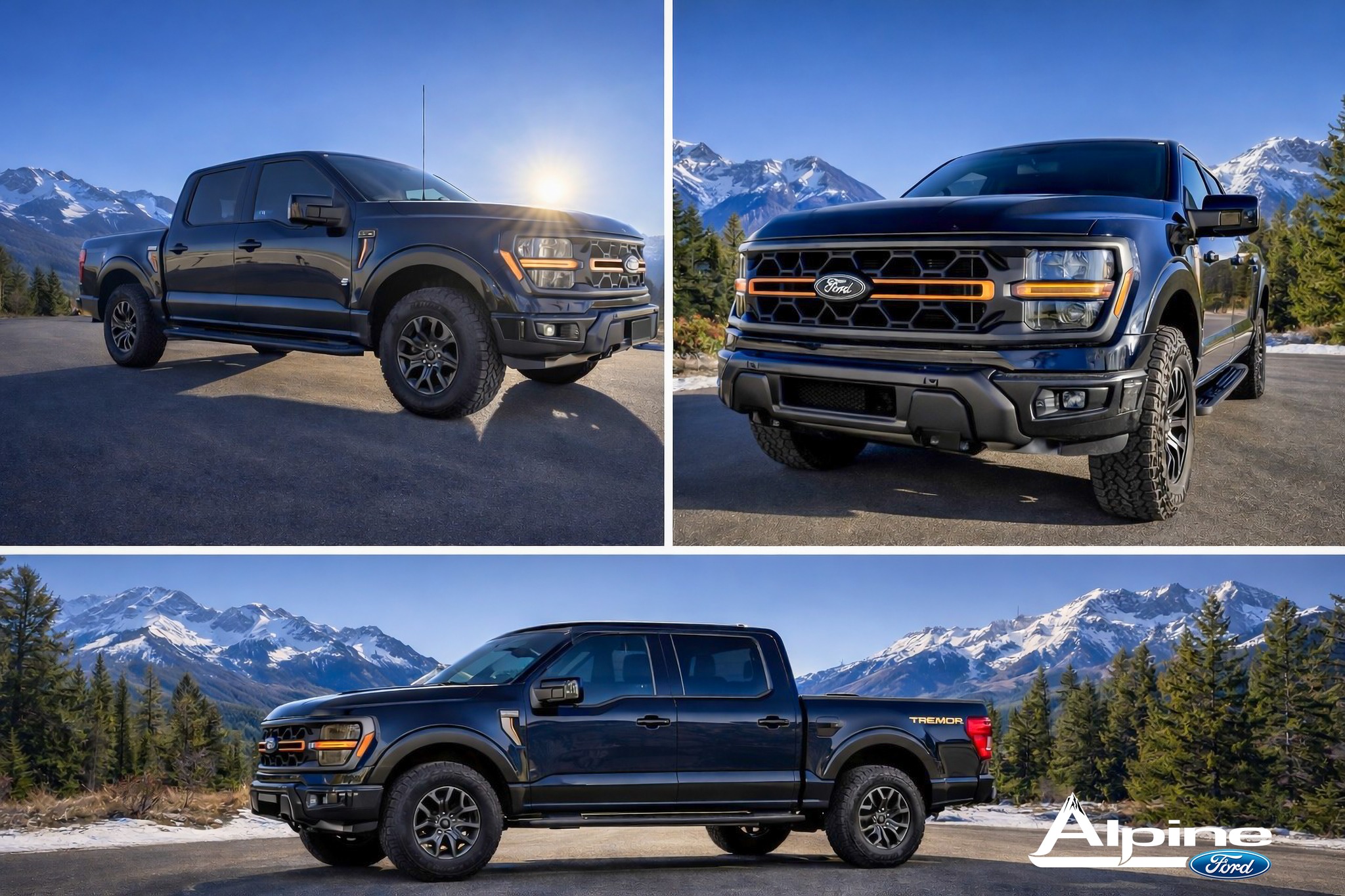 Alpine Ford - The 2025 Ford F-150 TREMOR works hard and... | Facebook