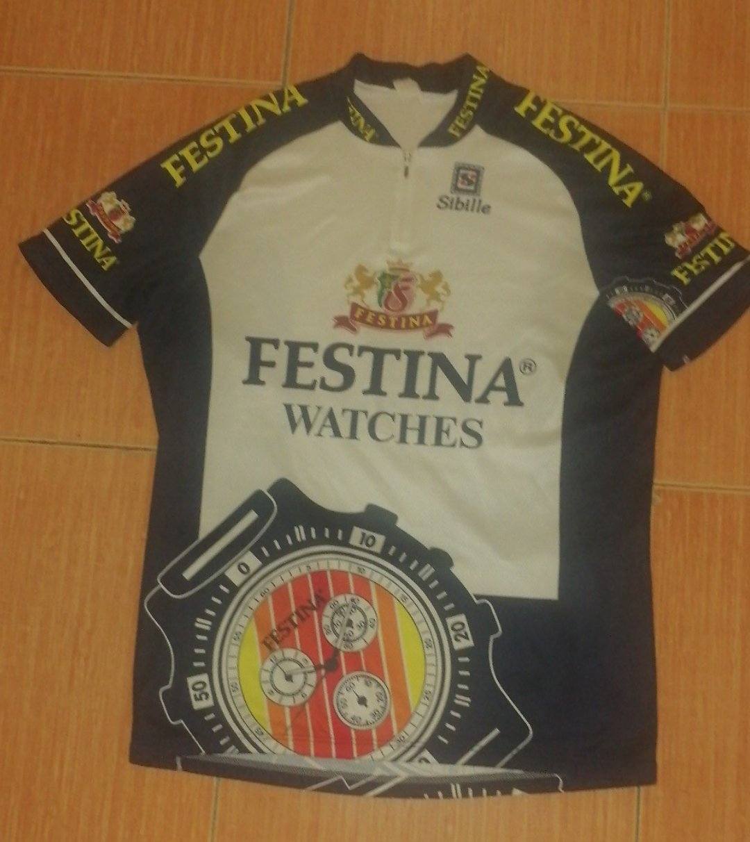 Festina cycling team vintage jersey