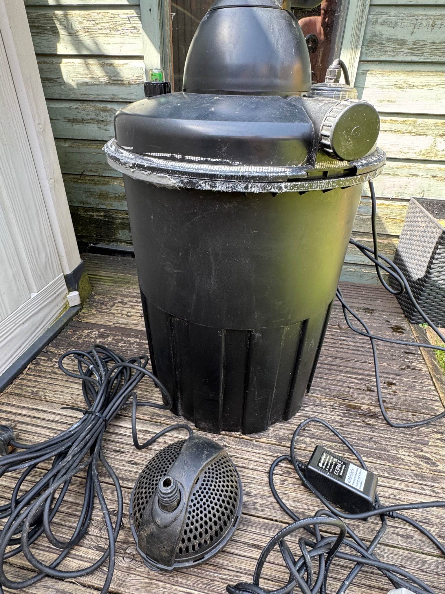 Bioforce filter with UV lamp and pump set - Fish Supplies - Morriston ...