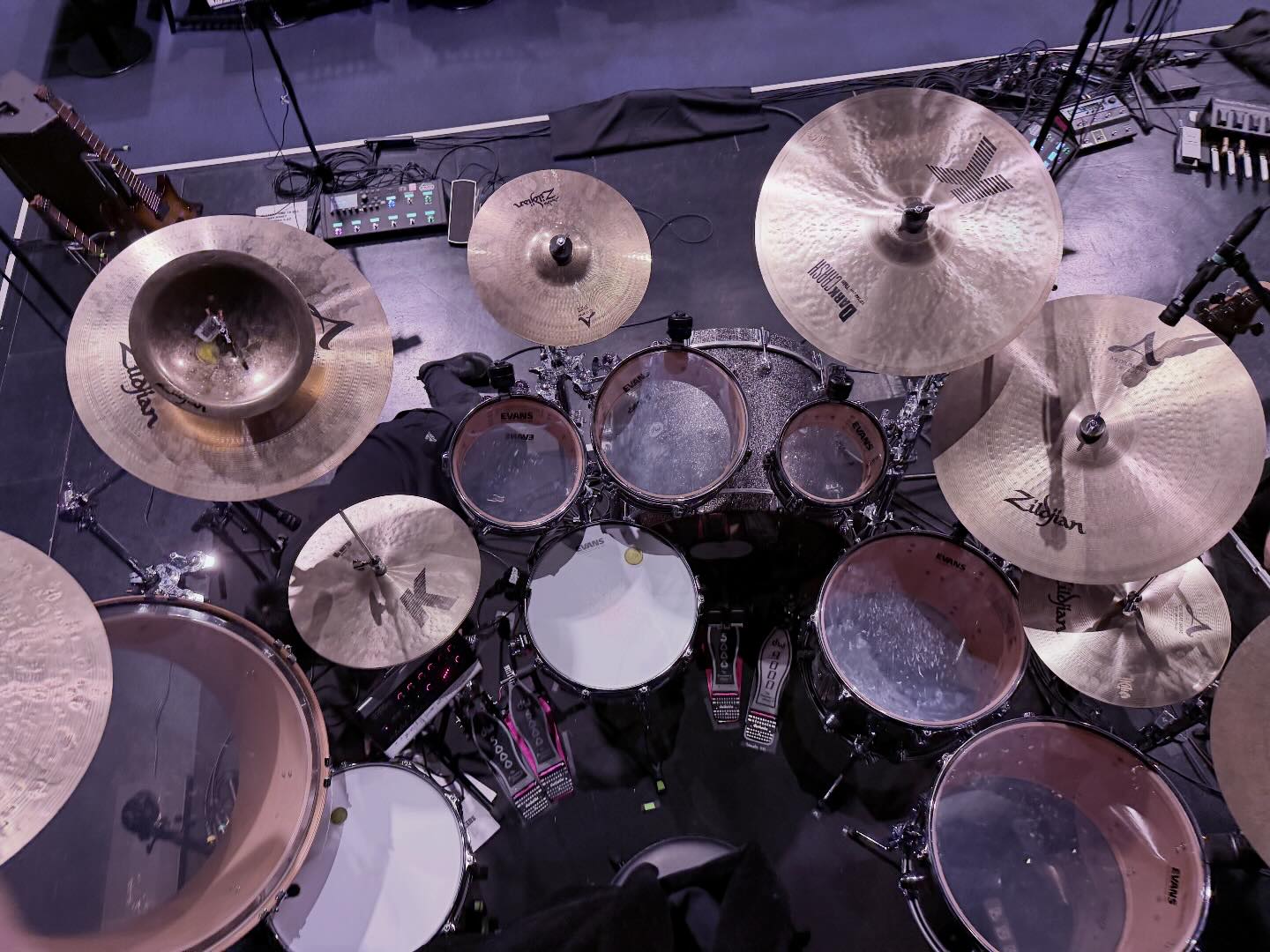 Soundcheck in Tokyo. Our shows with U.K. revisited (Eddie Jobson 