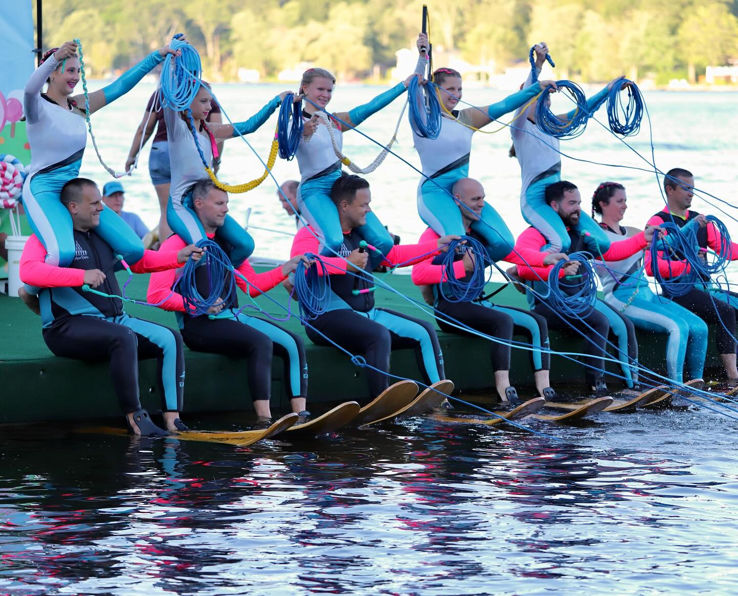 Aqua Riders of Holland Water Ski Show Team - Free waterski shows! Mark ...