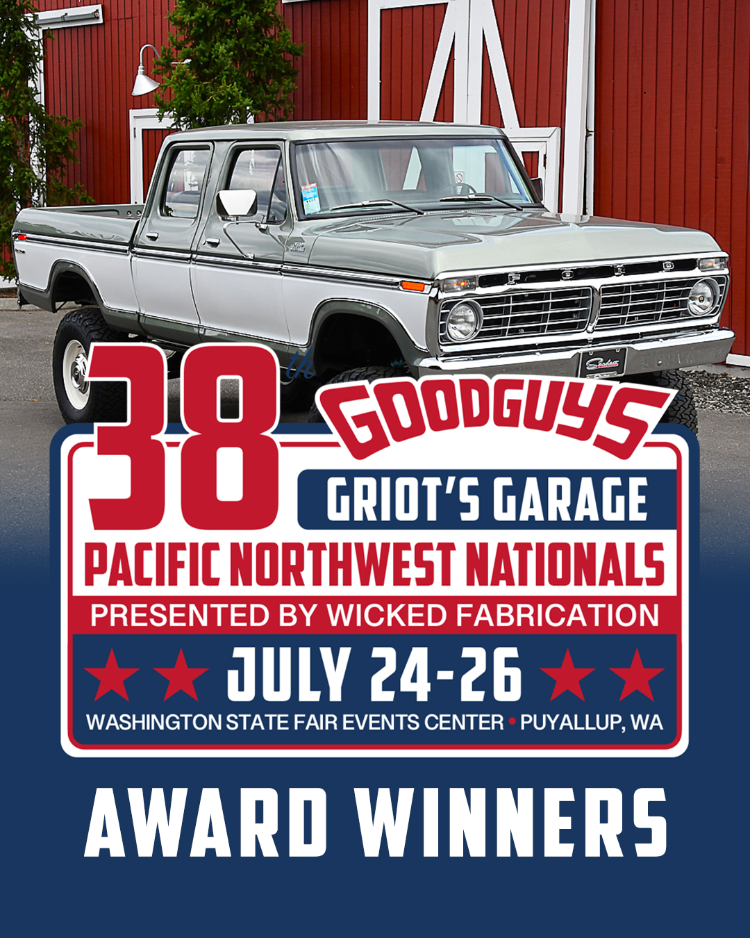 Congratulations to the following award winners from the 38th