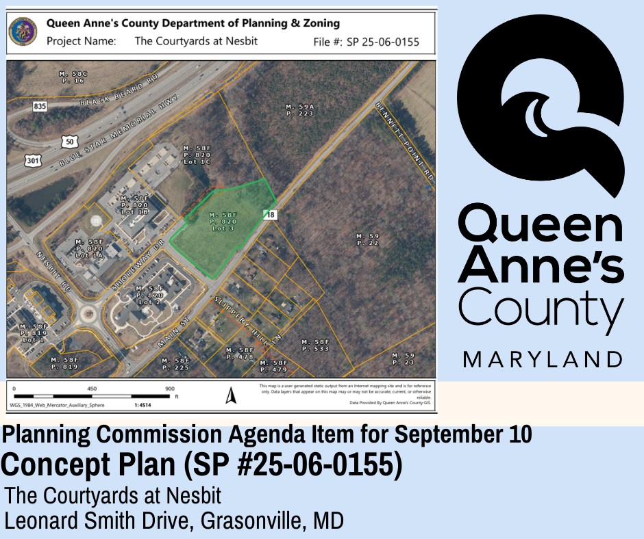 Queen Anne's County Planning Commissioner Agenda – September 10