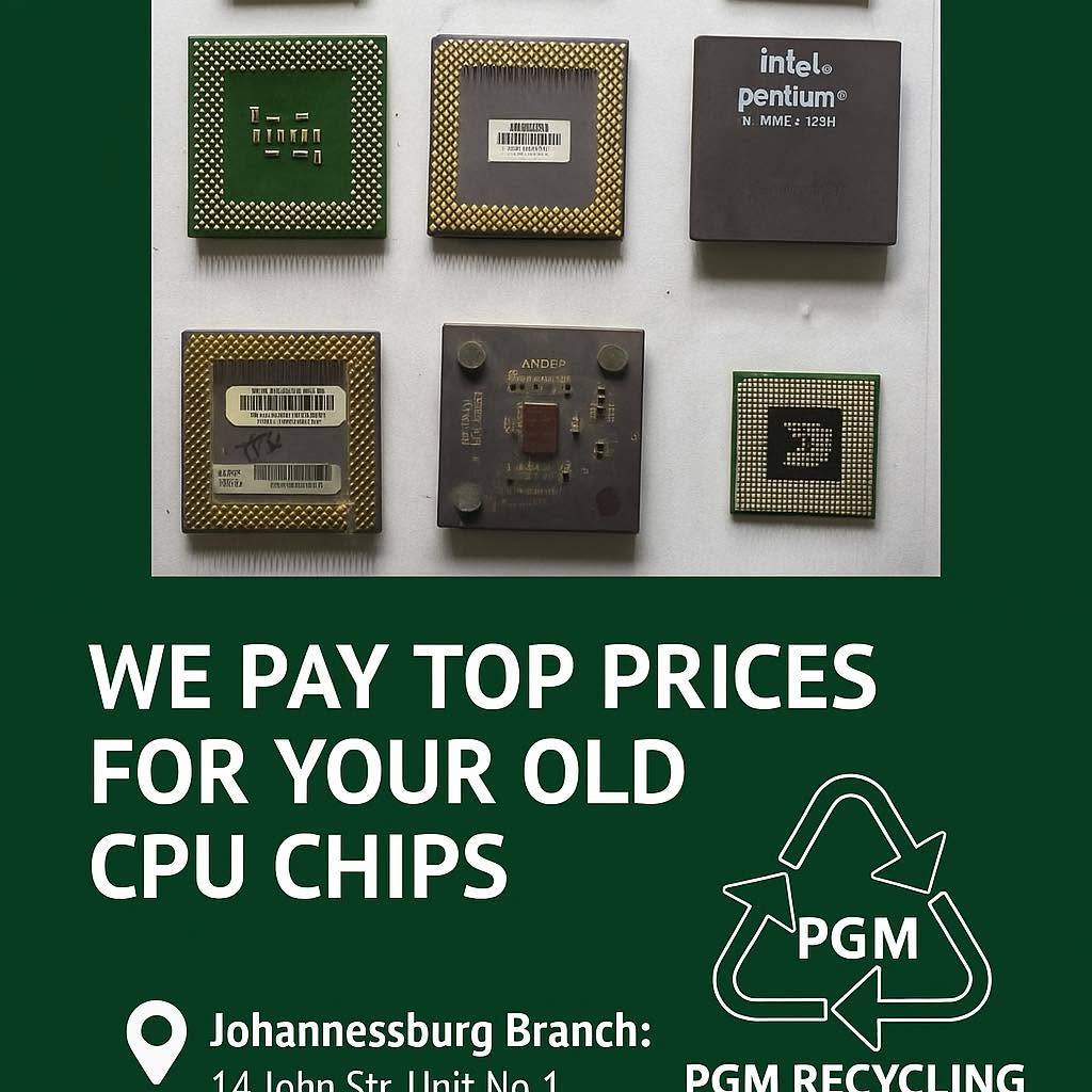PGM - 🔥 TURN YOUR OLD CPU CHIPS INTO CASH TODAY! 💰 Do you have old ...