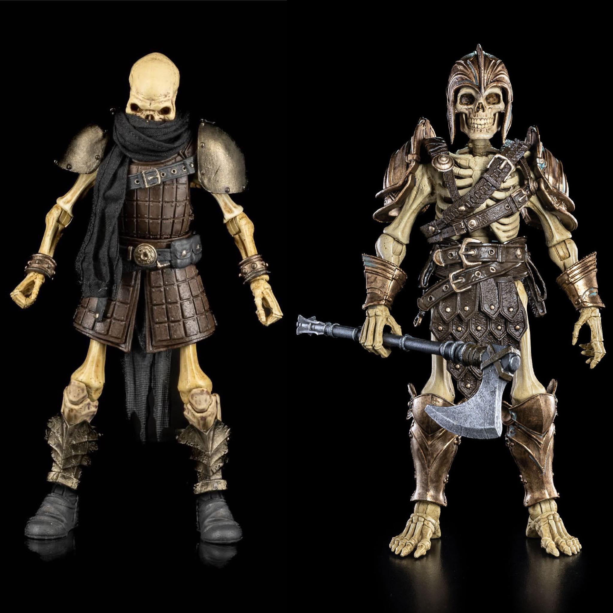 Mix and match skeleton parts from Mythic Legions: The Roleplaying