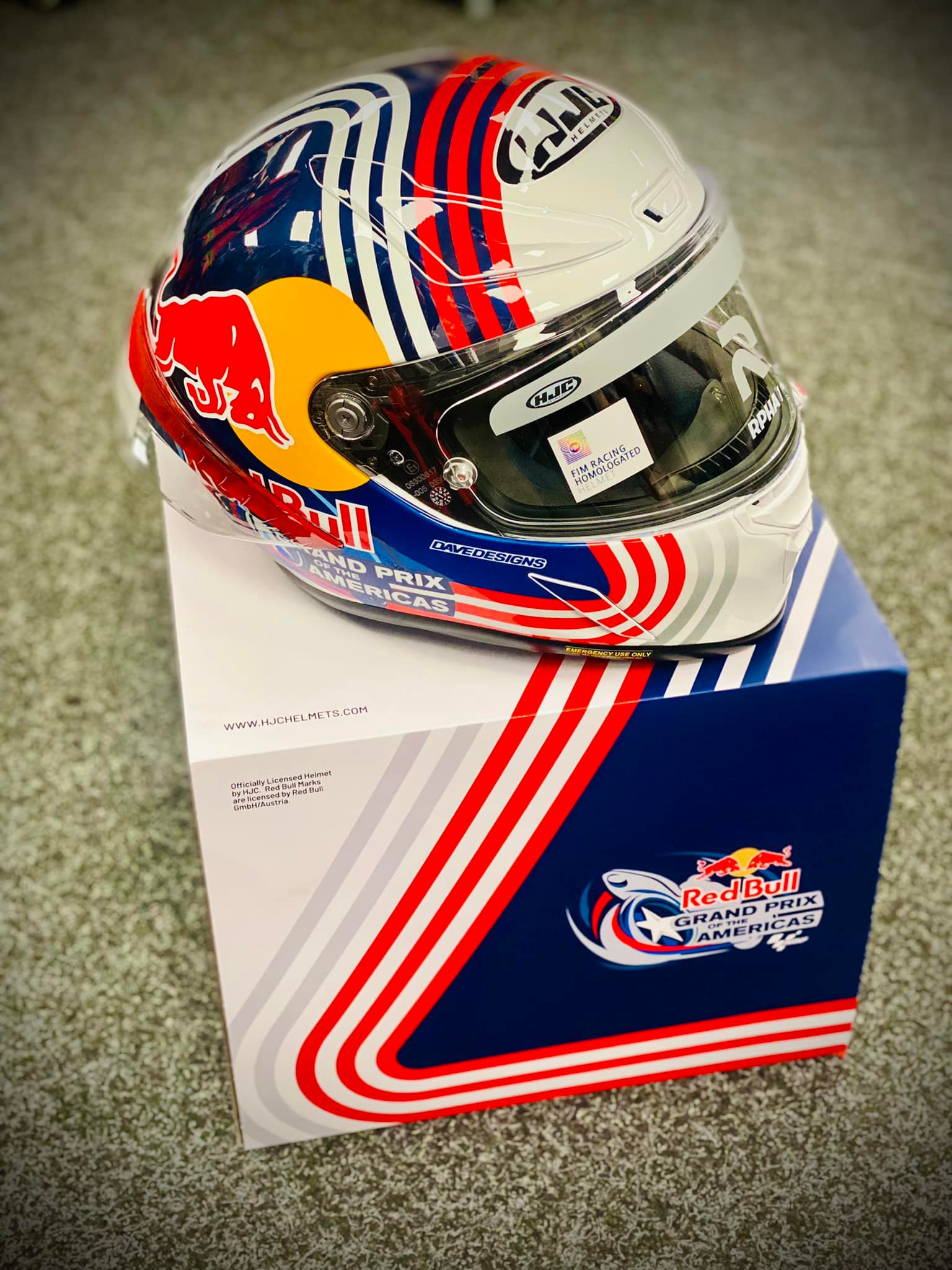 HJC RPHA 1 Red Bull Jerez helmet available for pre-order