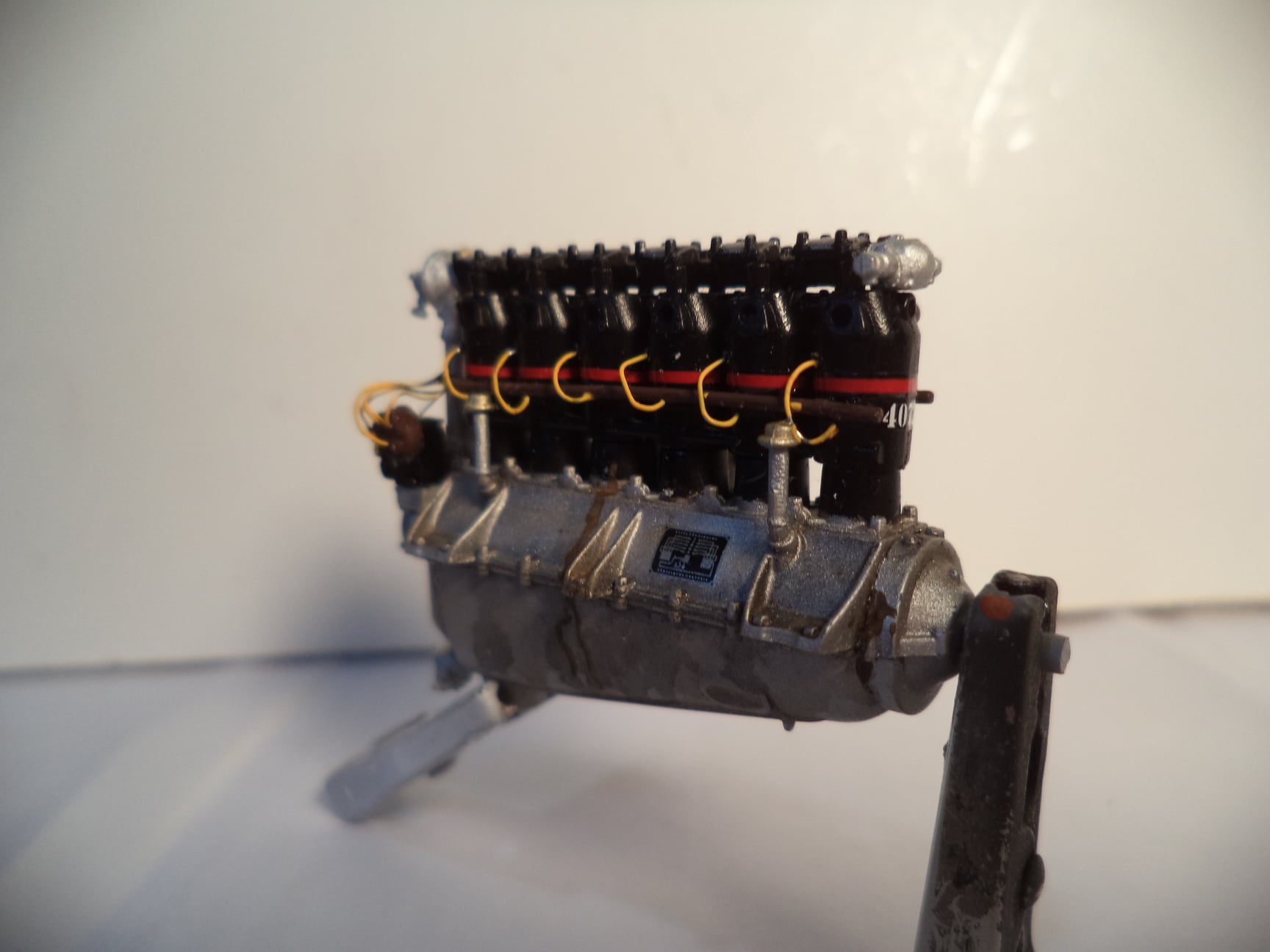 Building 1/8th scale Mercedes D.IIIa engine for Fokker D.VII model