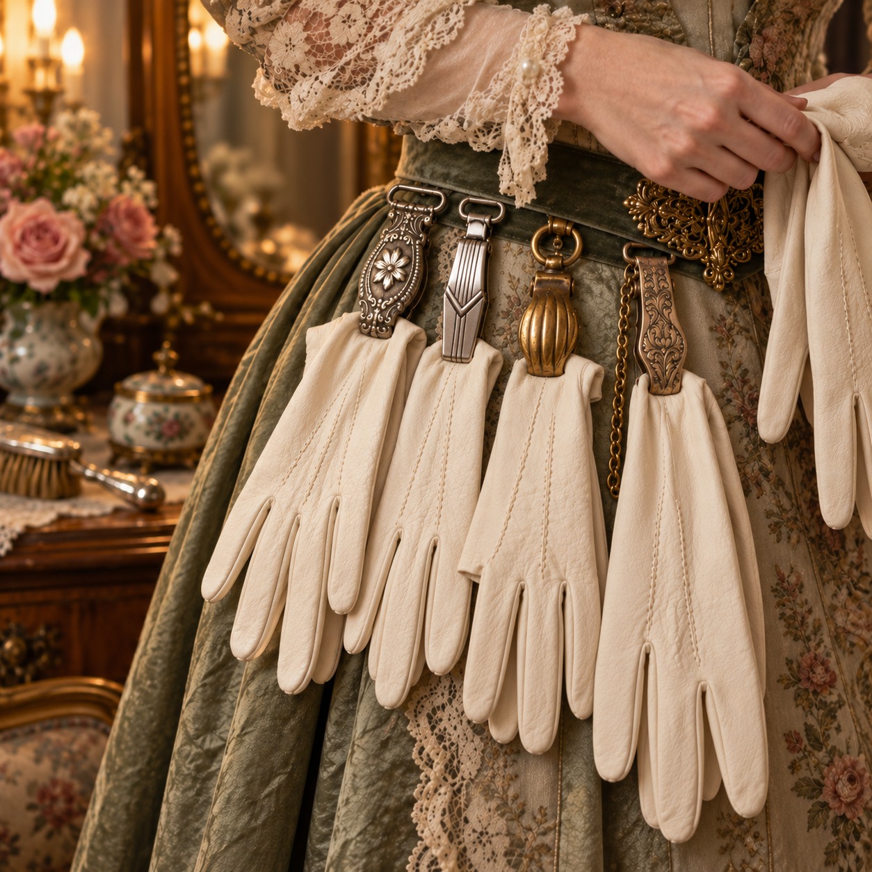 vintage ladies dress gloves glove clips for ladies' End-of-Season Sale
