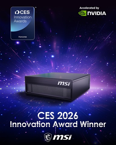 MSI - Big news! The MSI EdgeXpert has been named a CES 2026 Innovation ...