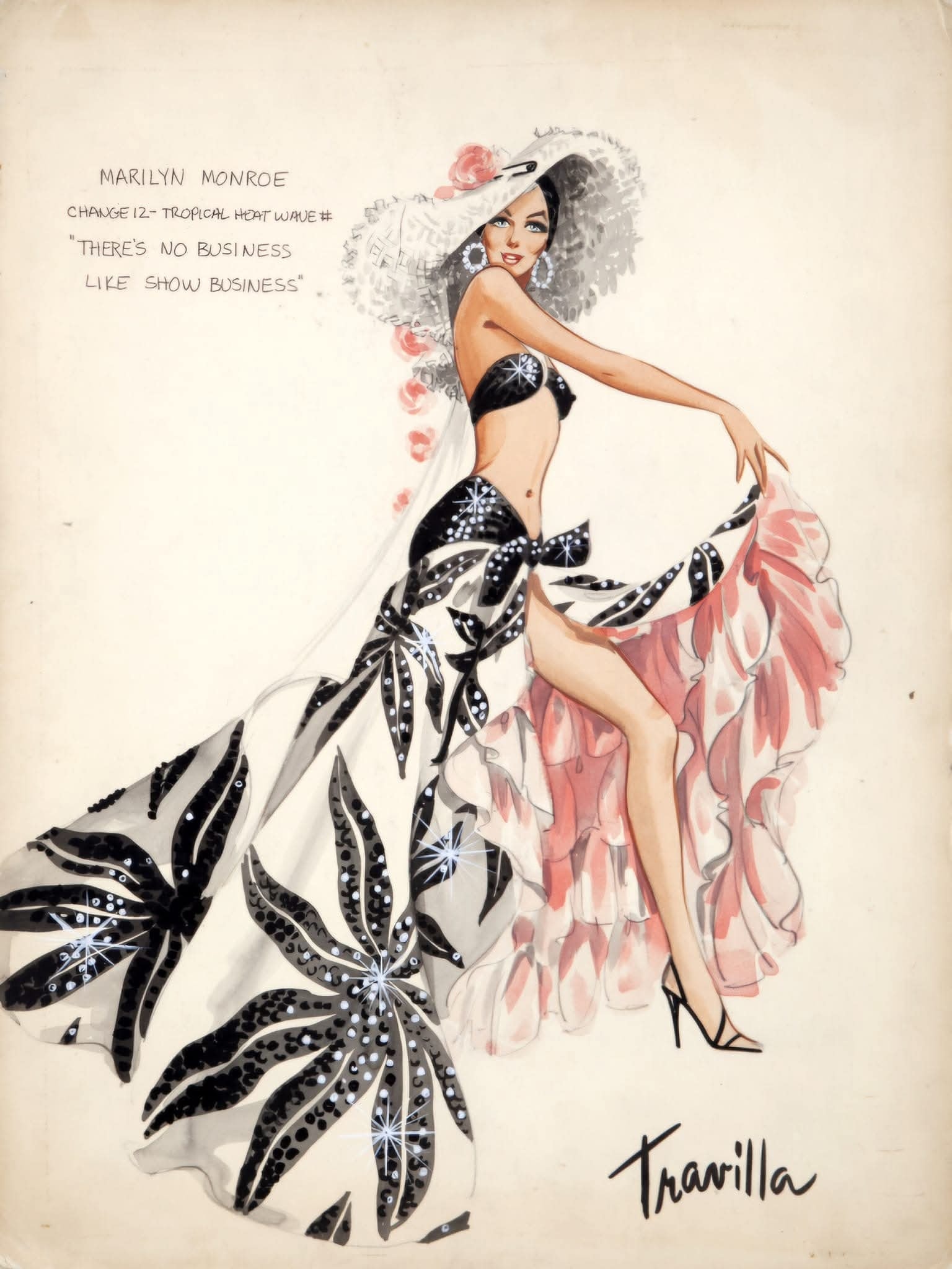 William Travilla's iconic costumes for Marilyn Monroe