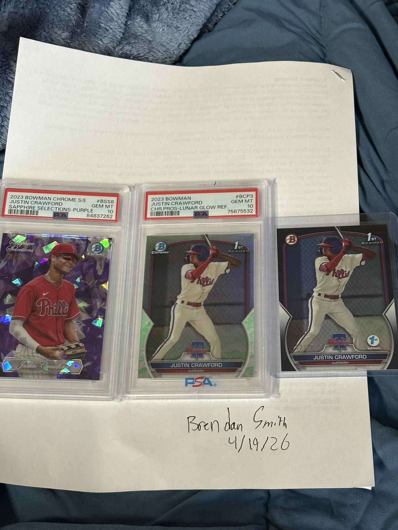 Justin Crawford LOT FS