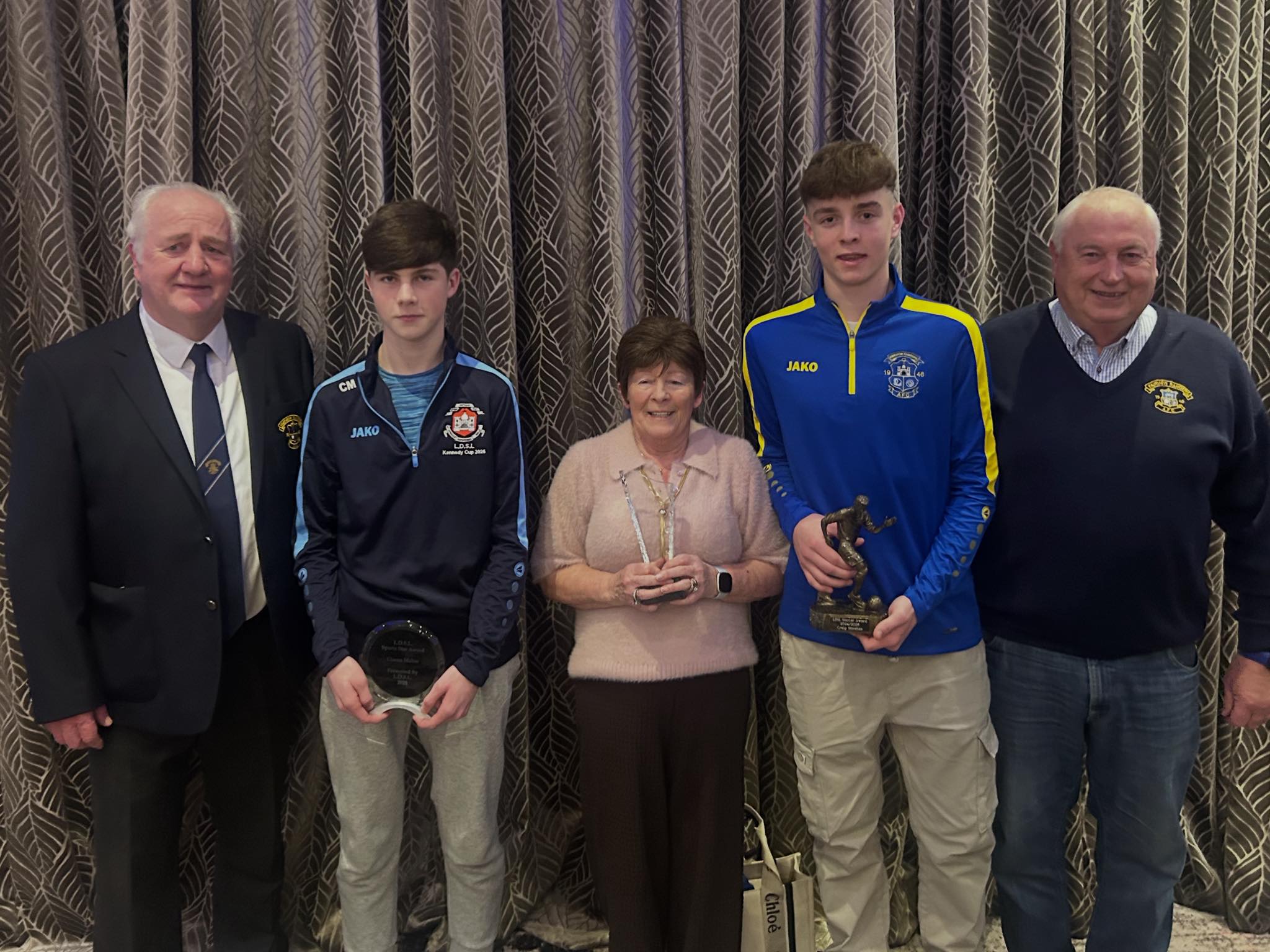 Fairview - We were presented with richly deserved awards at the LDSL ...