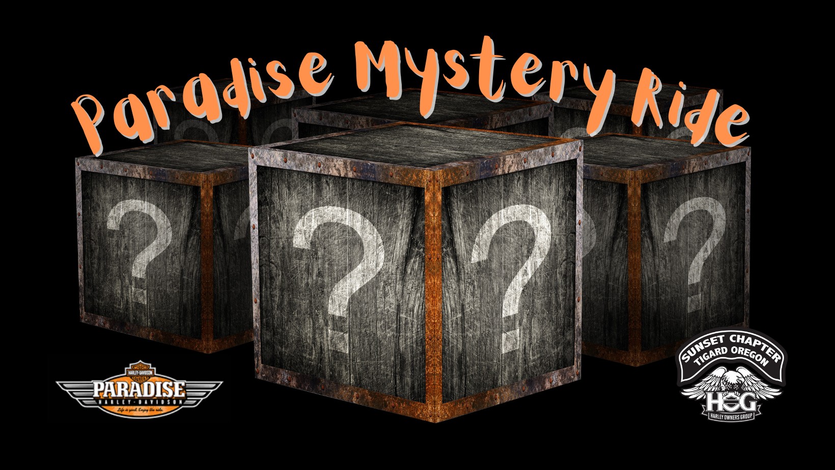 Paradise Mystery Ride - Last of the Season