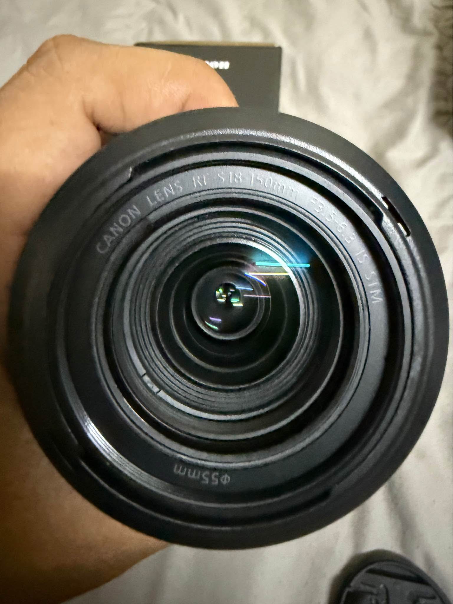 Lens Canon rf 50mm f1.8 (Rm 650 )/ rfs 18 - 150mm f3.5- 6.3 ( Rm 1600 ...